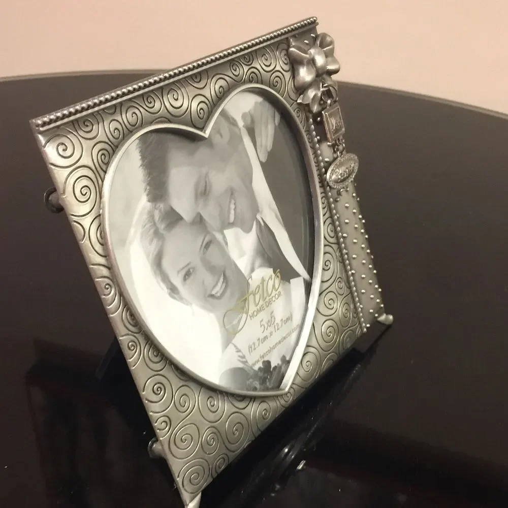 Heart shaped photo frame